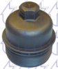 FORD 2S6Q6737AA Cover, oil filter housing